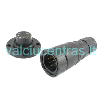 Hermetic connection 3/6 poles